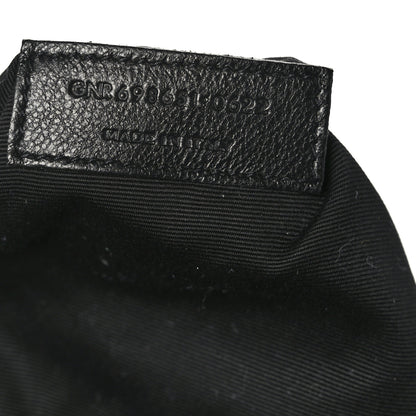 Saint Laurent Lambskin Quilted Maxi Icare Shopping Tote Black 7 of 10