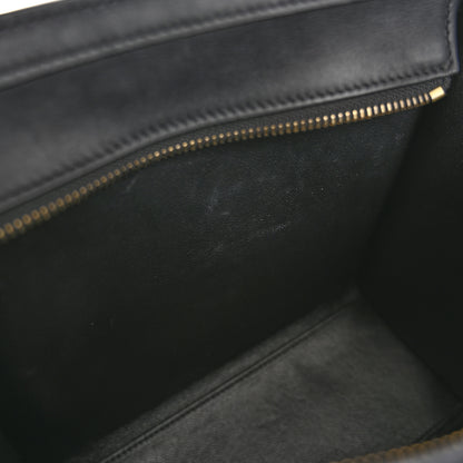 Celine Smooth Calfskin Nano Luggage Black 11 of 16