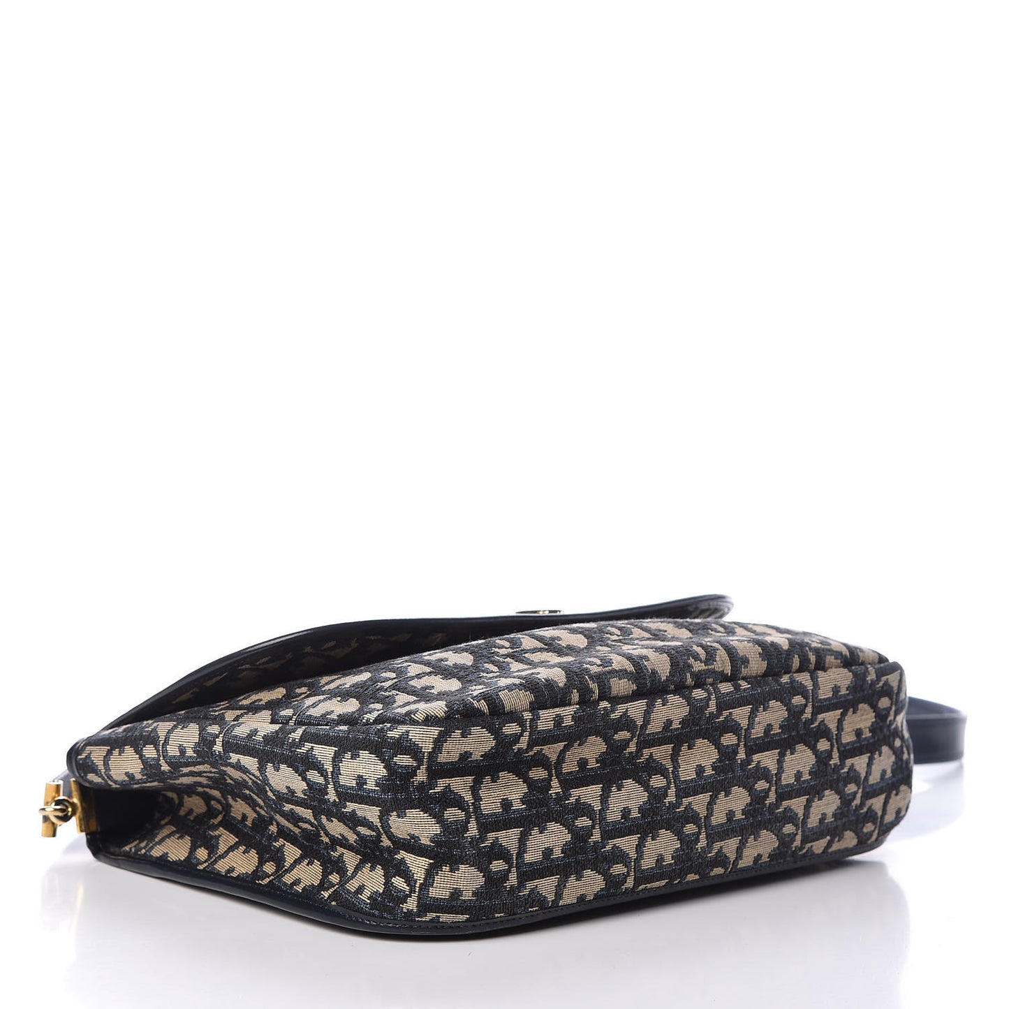 Monogram Flap Navy Blue