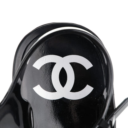 Chanel PVC CC Pearl Thong Sandals 41 7 of 8