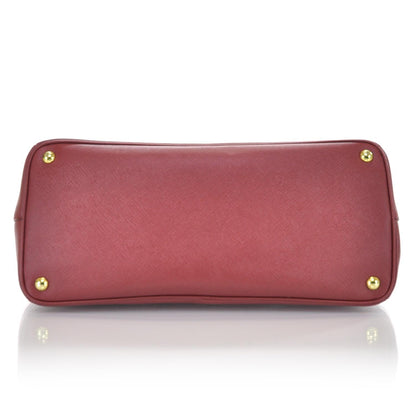 Prada Saffiano Lux Large Tote Fuoco 7 of 11