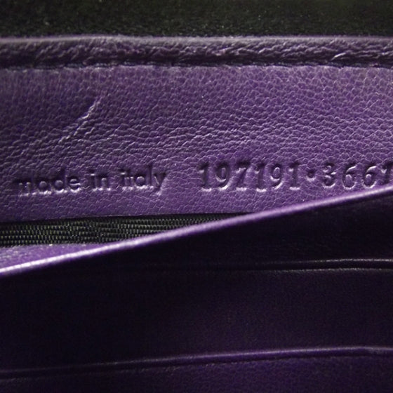Lambskin Y-Mail Continental Wallet