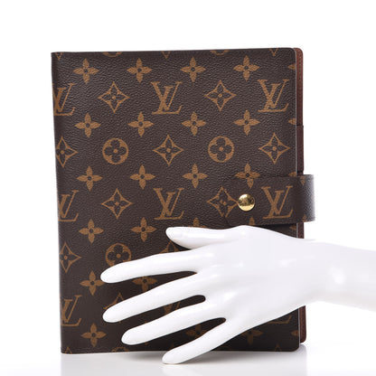 Louis Vuitton Monogram Large Ring Agenda Cover 2 of 7