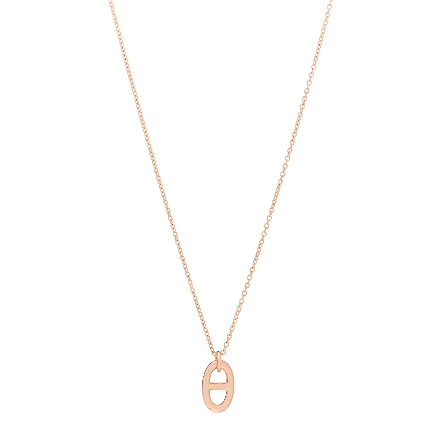 Hermes 18K Rose Gold PM Farandole Pendant Necklace 1 of 5