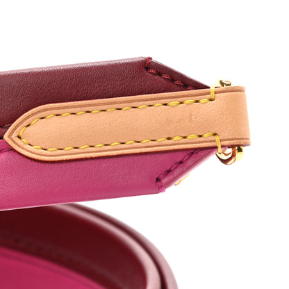 Louis Vuitton Calfskin Cluny BB Shoulder Strap Bordeaux Fuchsia 6 of 9