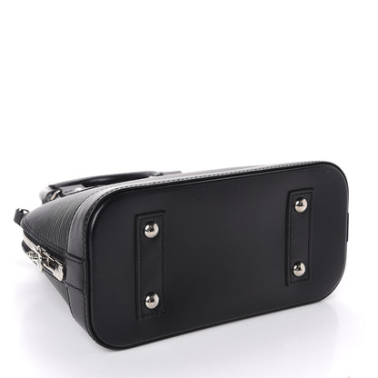 Louis Vuitton Epi Alma BB Black 4 of 9