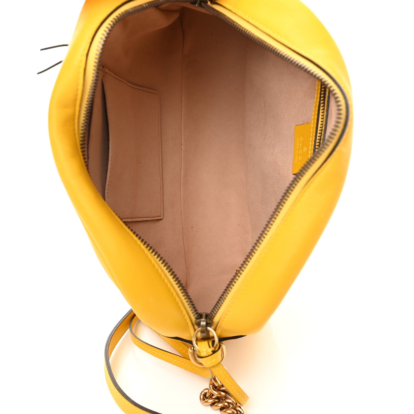 Calfskin Matelasse Medium GG Marmont Chain Shoulder Bag Stone Topaz