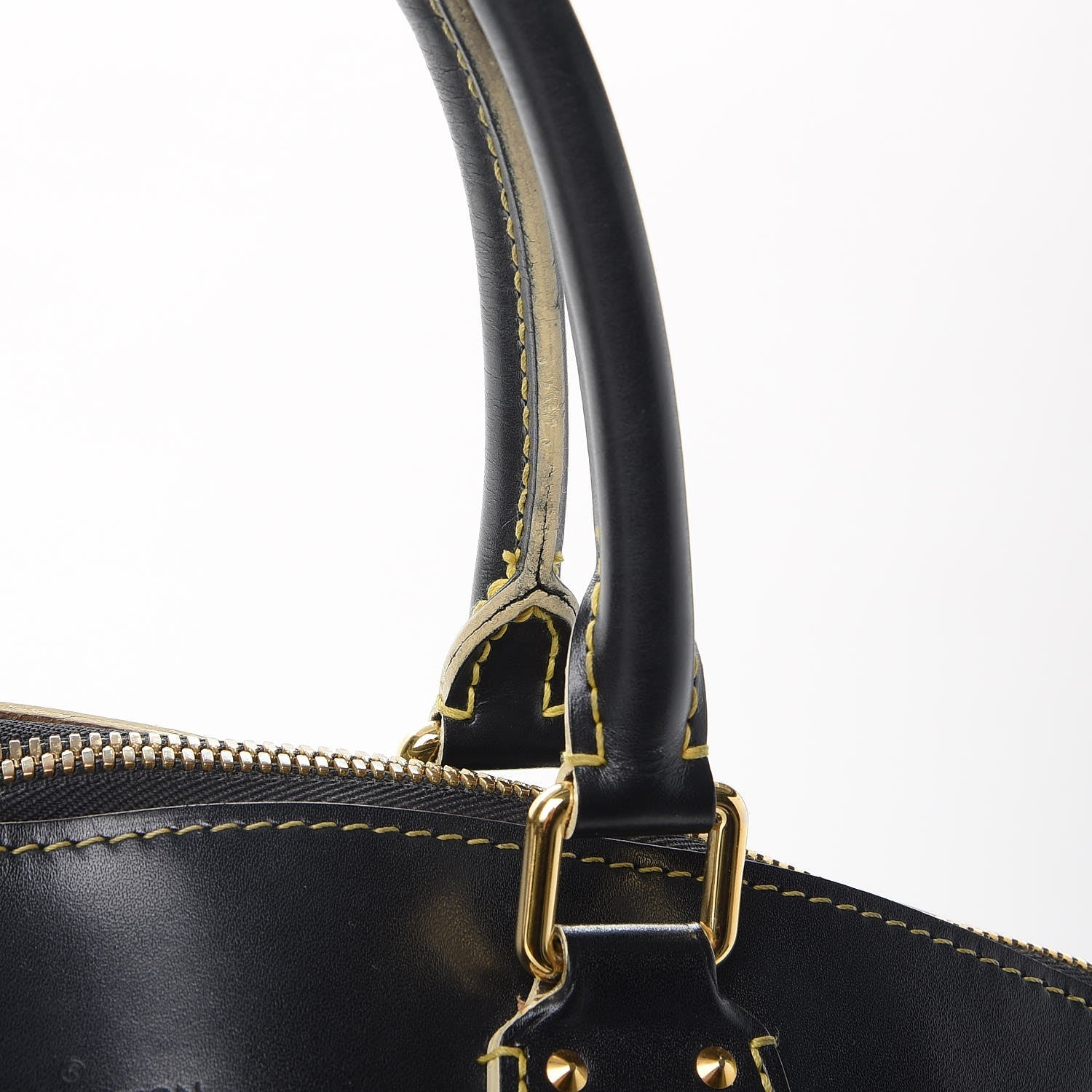 Louis Vuitton Suhali Lockit MM Black 12 of 18
