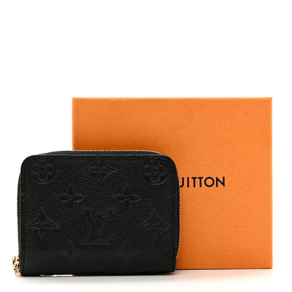Louis Vuitton Empreinte Zippy Coin Purse Black 7 of 7