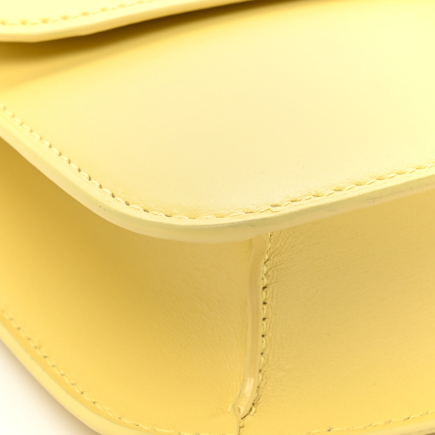 Saint Laurent Smooth Calfskin Carre Satchel Paille 13 of 16