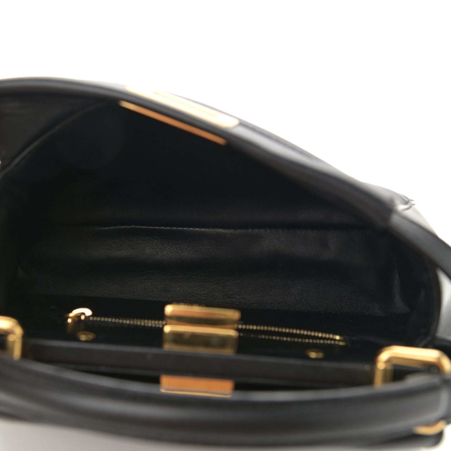 Nappa Mini Peekaboo Iconic Satchel Black