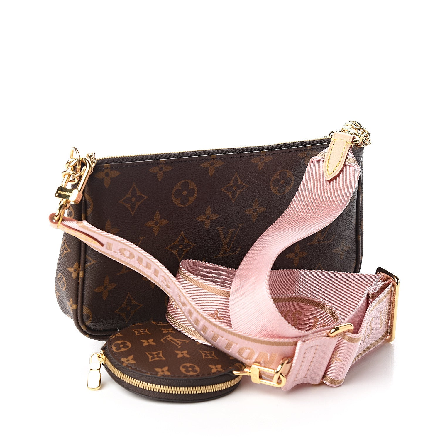 Louis Vuitton Monogram Multi Pochette Accessories Rose Clair 2 of 10
