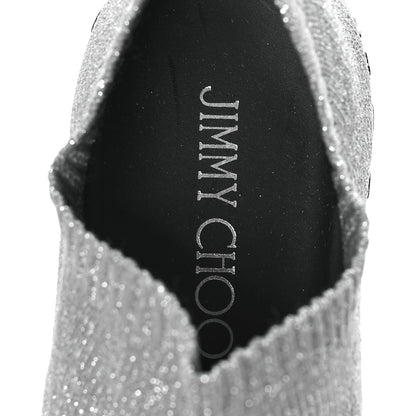Jimmy Choo Knit Crystal Sneaker 37 Grey 9 of 9