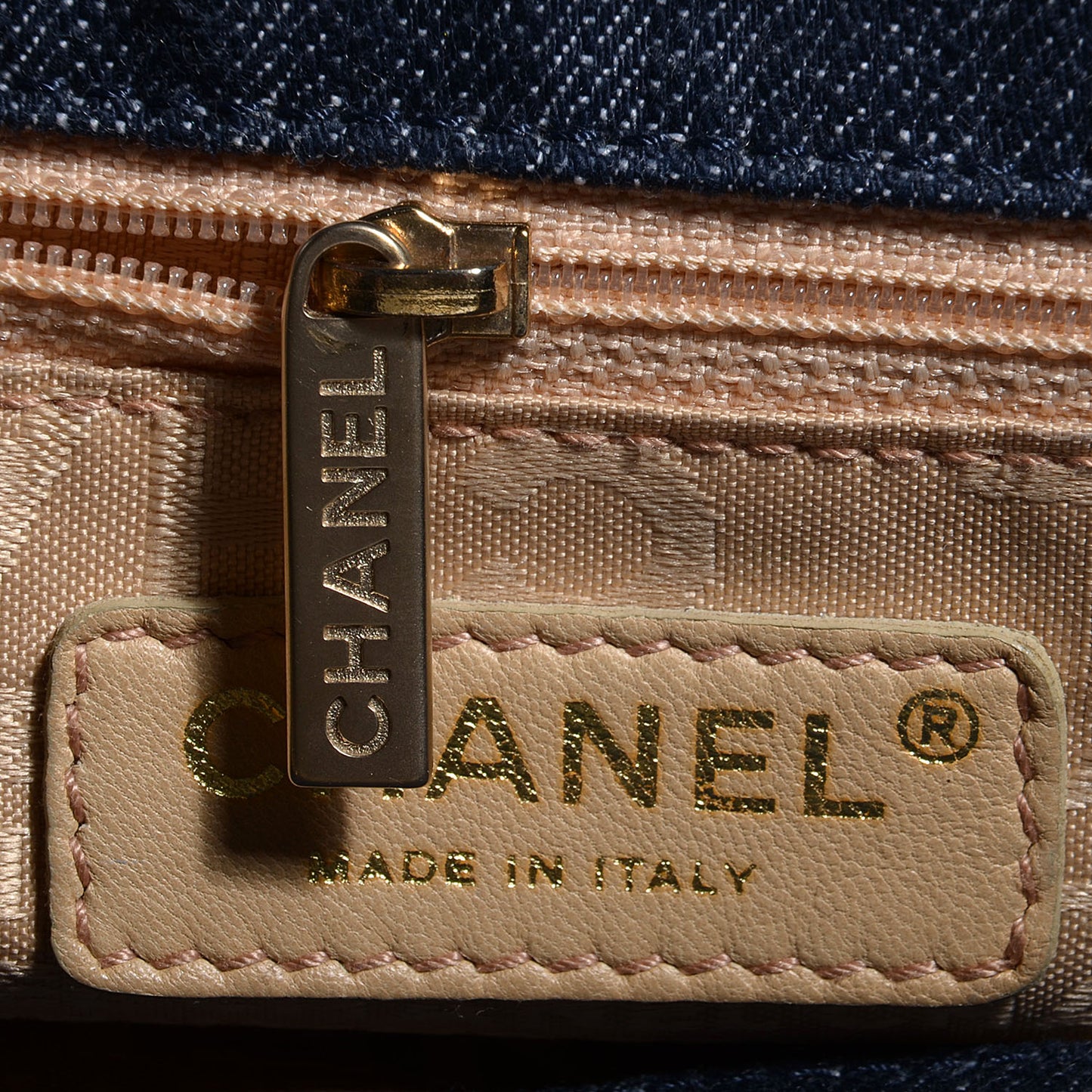 Denim XL Coco Cabas Tote Blue