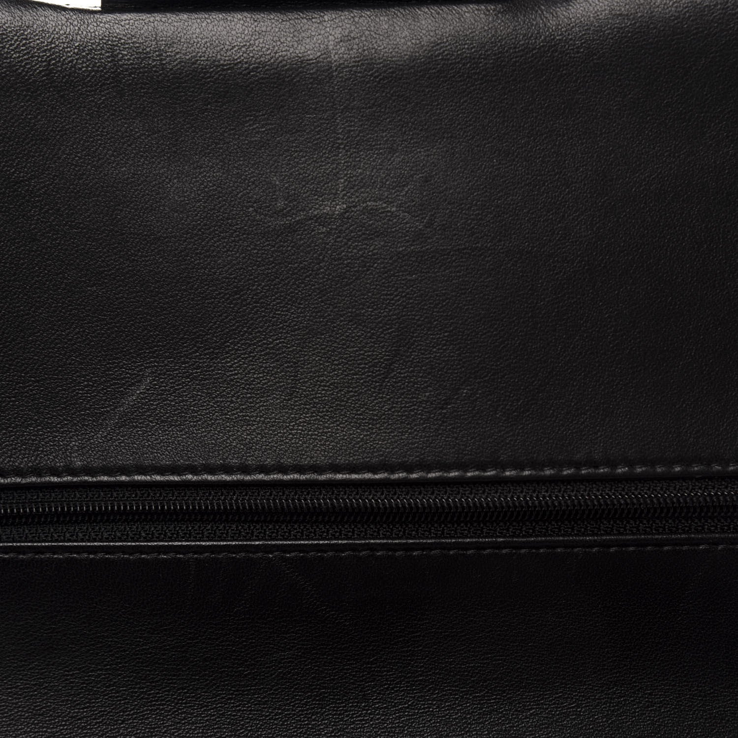 Chanel Lambskin Quilted Jumbo Double Flap Black 12 of 16