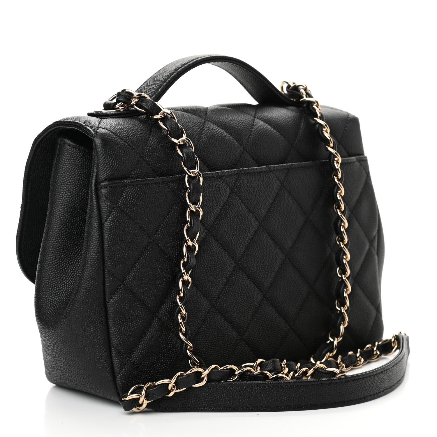 Chanel Caviar Quilted Medium Business Affinity Flap Black 3 of 10