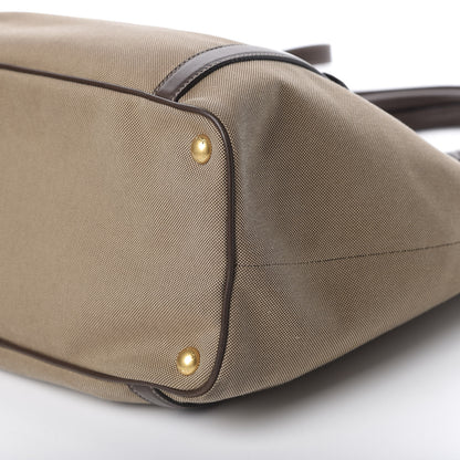 Prada Jacquard Logo Tote Corda Bruciato 8 of 11