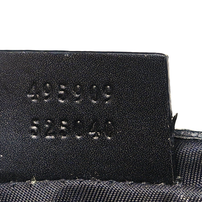 Gucci GG Supreme Monogram Web Messenger Diaper Bag Black Grey 8 of 14