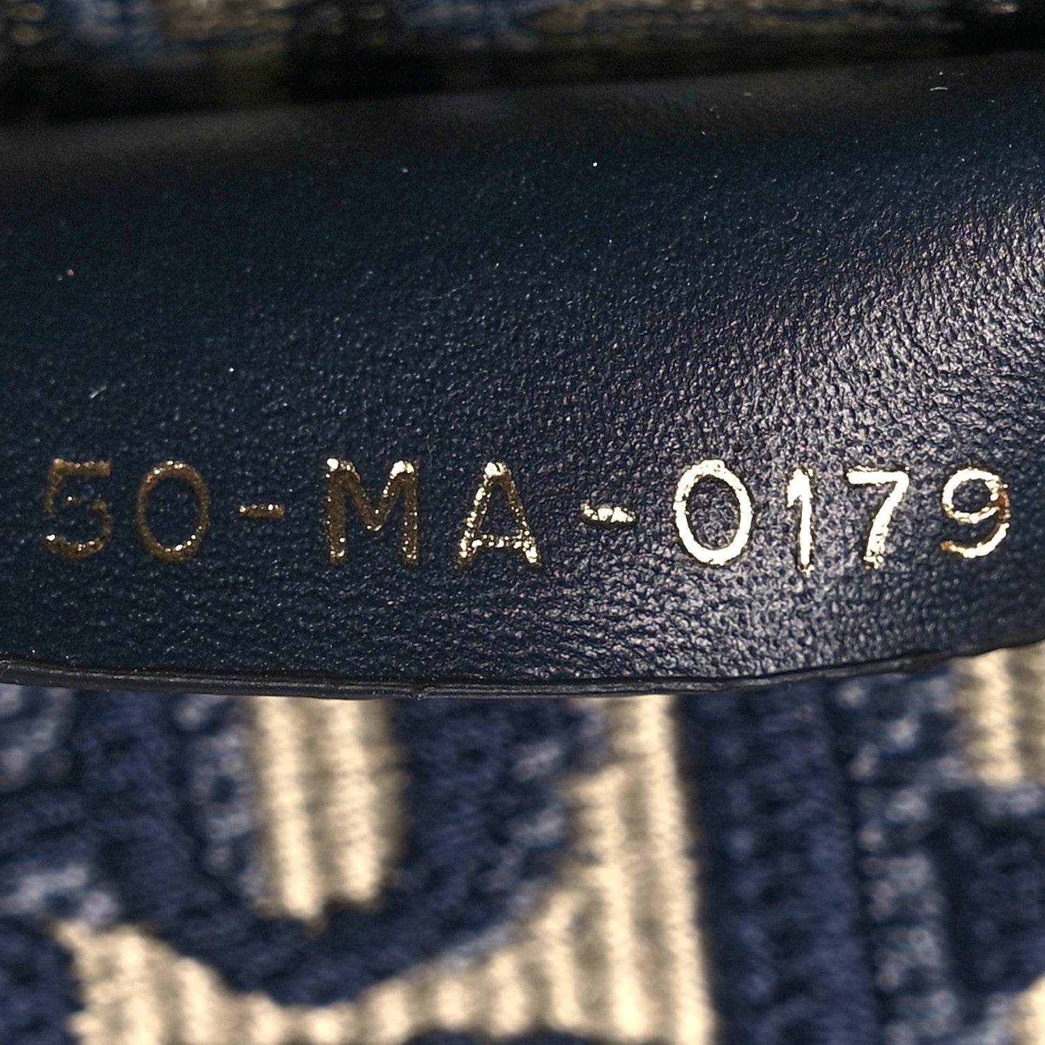 Christian Dior Oblique Medium Book Tote Blue Multicolor 6 of 10