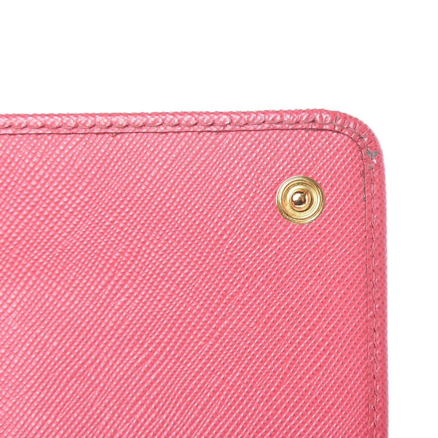 Saffiano Metal Oro Chain Wallet Peonia