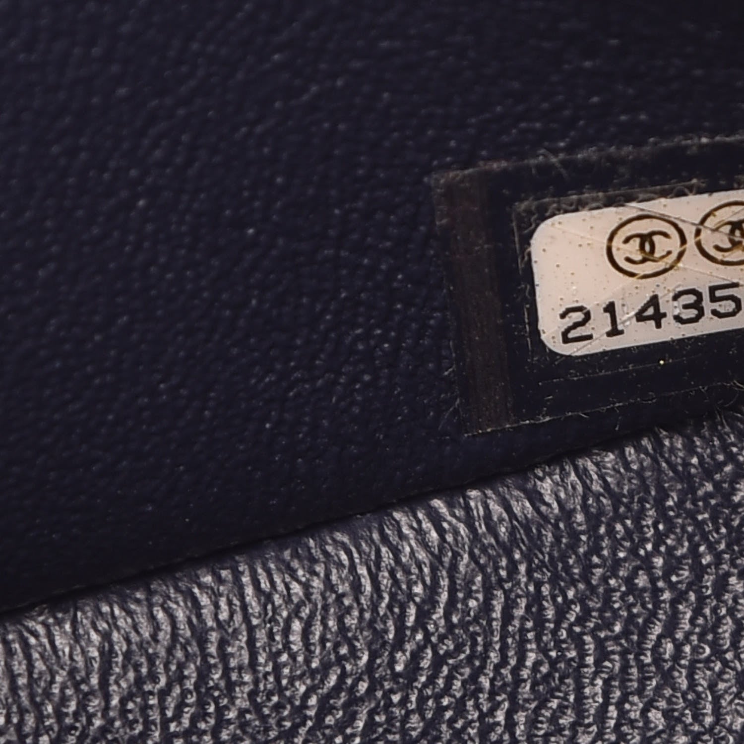 Chanel Caviar Quilted Mini Rectangular Flap Navy 7 of 7