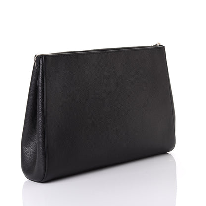 Chanel Grained Calfskin Large Neo Executive Cosmetic Case Black 2 of 11