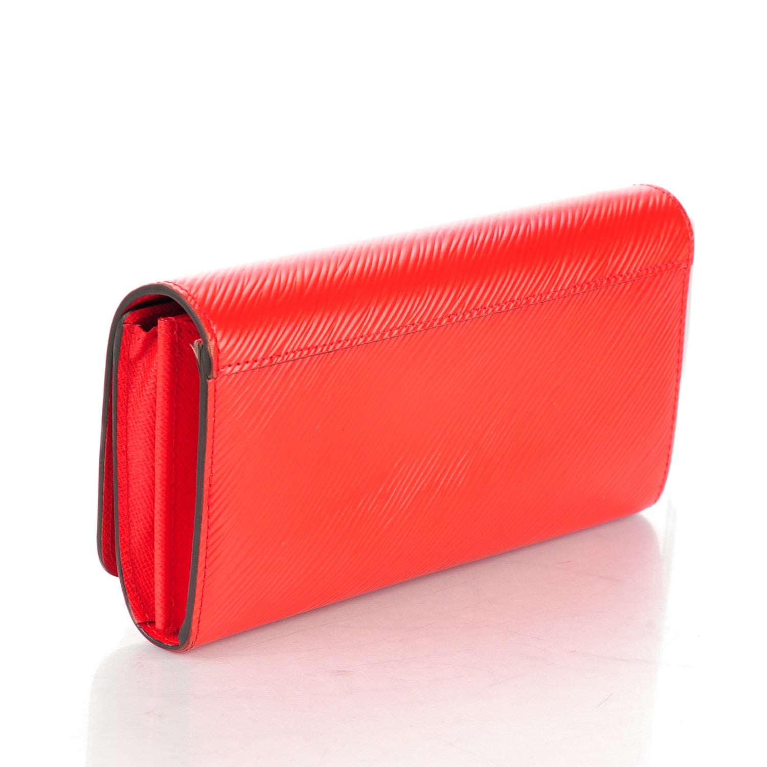 Louis Vuitton Epi Twist Wallet Coquelicot 3 of 11