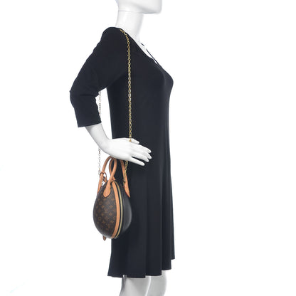 Louis Vuitton Monogram Egg Bag Black 2 of 10