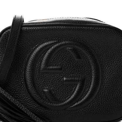 Gucci Pebbled Calfskin Small Soho Disco Bag Black 8 of 11