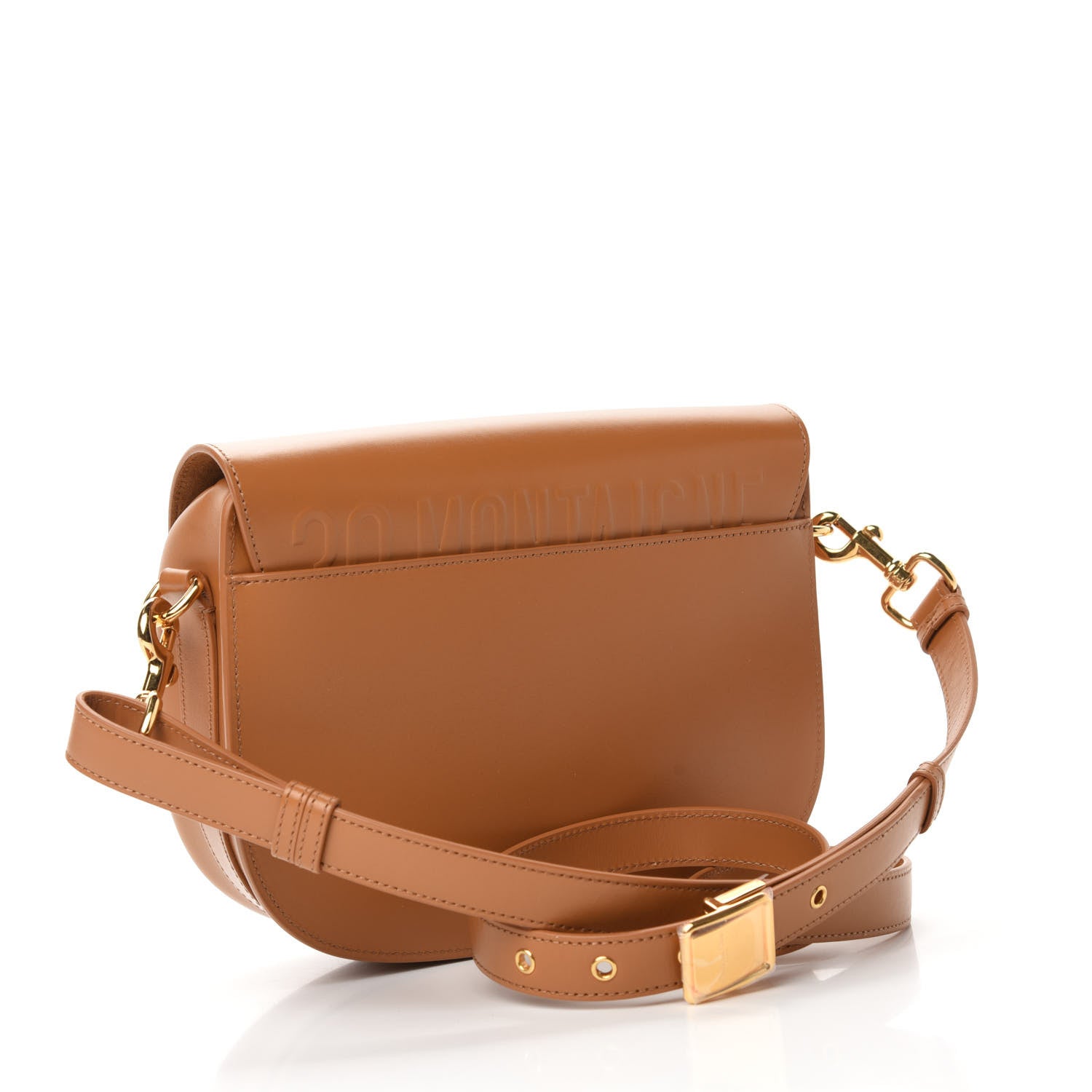 Christian Dior Box Calfskin Medium Bobby Flap Camel 3 of 10