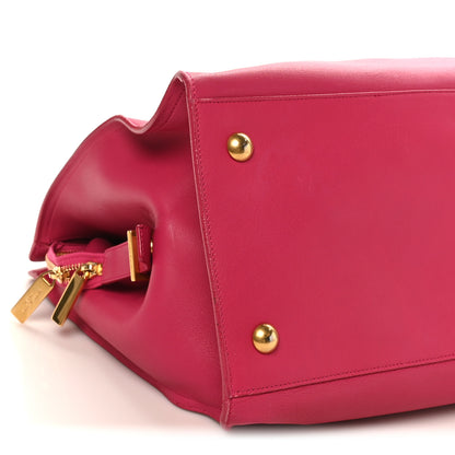 Saint Laurent Calfskin Large Classic Y Cabas Fuchsia 7 of 10