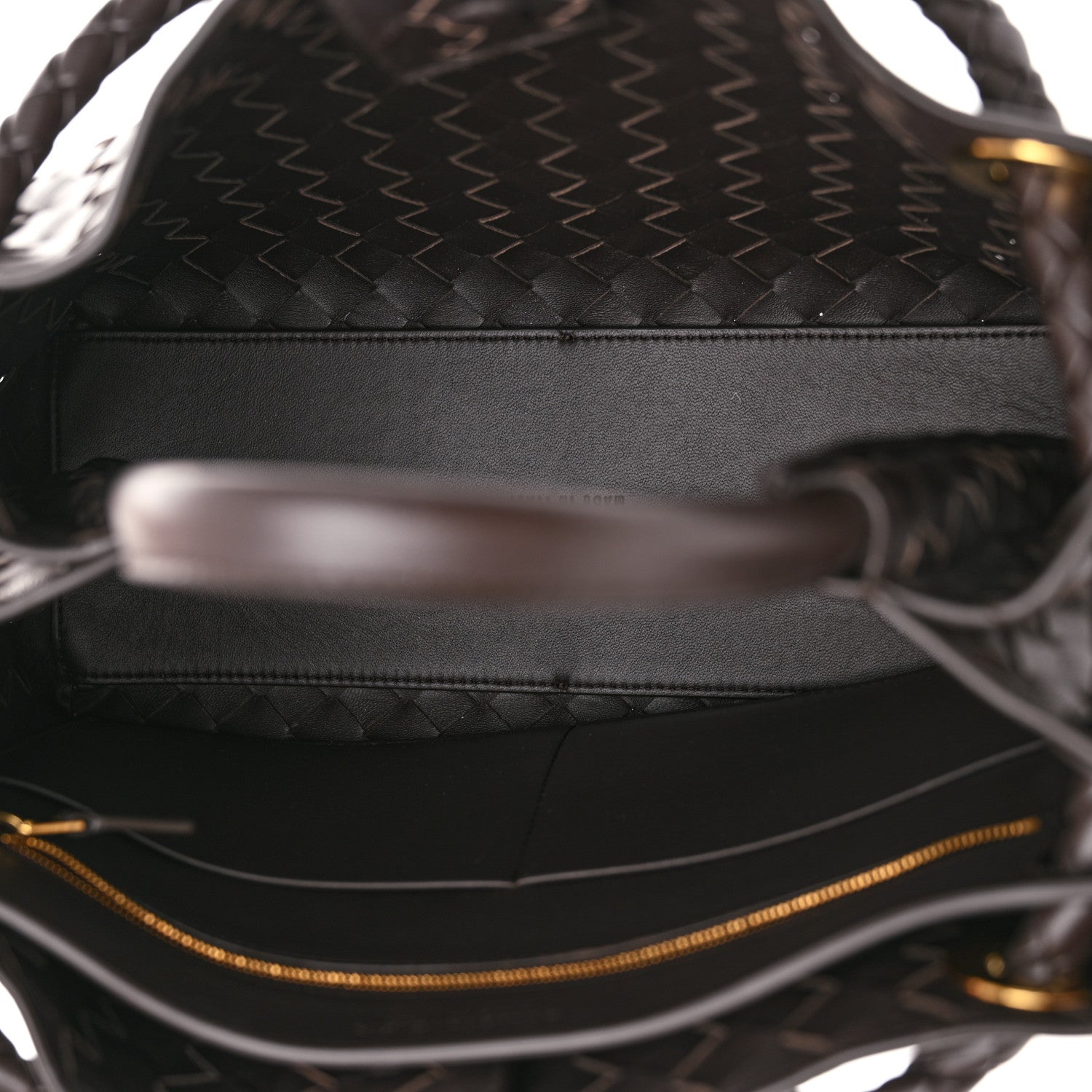Bottega Veneta Nappa Intrecciato Medium Andiamo Shoulder Bag Fondant 5 of 9