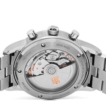 Tiffany Stainless Steel 42mm CT60 Chronograph Automatic Watch 4 of 5