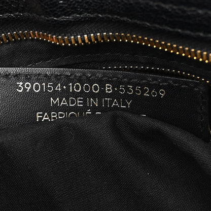 Balenciaga Chevre Gold Metallic Edge Hardware City Black 7 of 14