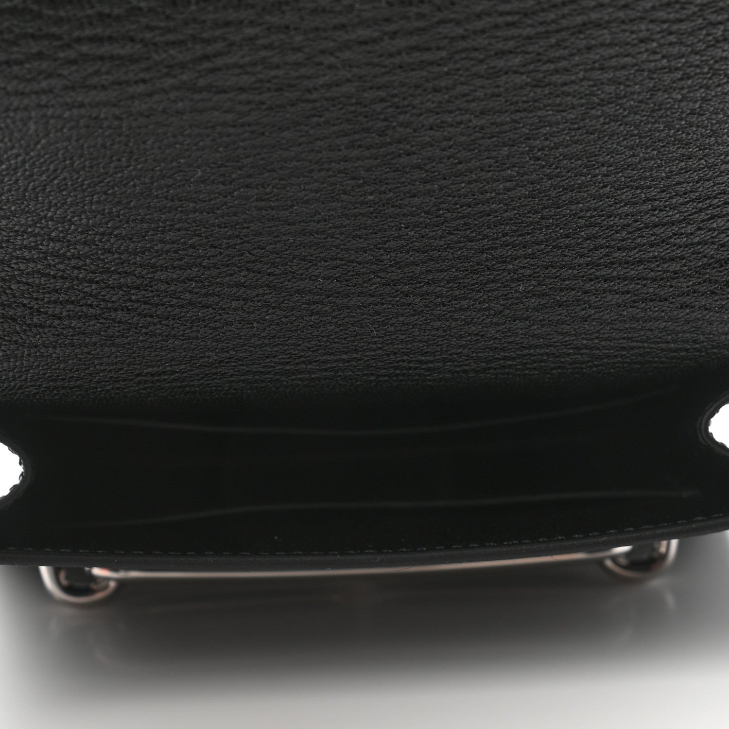 Hermes Chevre Mysore Roulis Slim Wallet Black 7 of 9