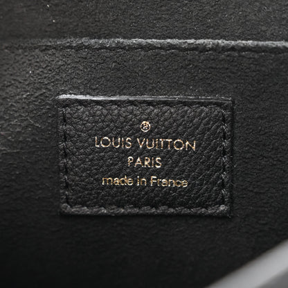Louis Vuitton Grained Calfskin Lockme Chain Bag PM Black 6 of 9