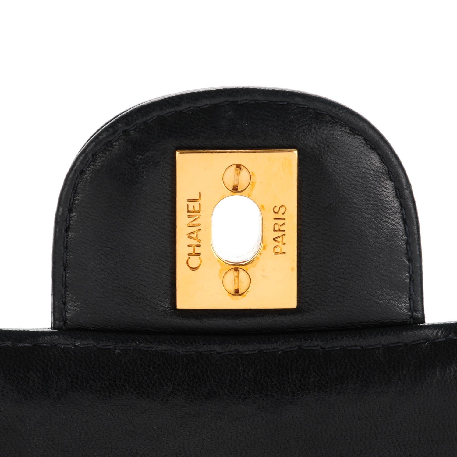 Chanel Lambskin Quilted Jumbo Single Flap Black 7 of 12