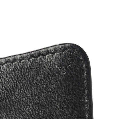 Chanel Lambskin Quilted Flap Card Holder Wallet Black 14 of 18