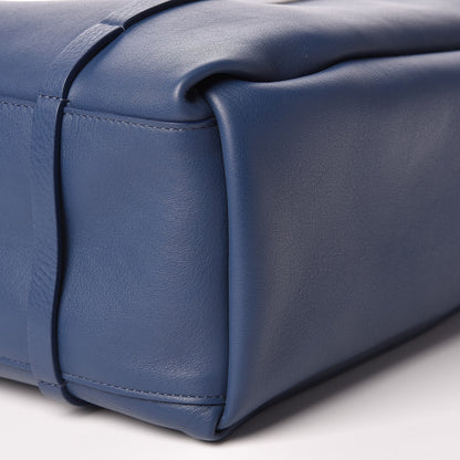 Balenciaga Calfskin Small Everyday Tote Bleu 12 of 14