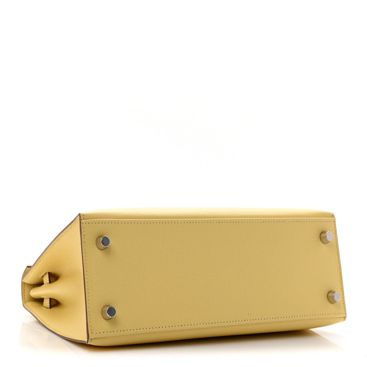 Hermes Epsom Kelly Sellier 25 Jaune Poussin 8 of 12