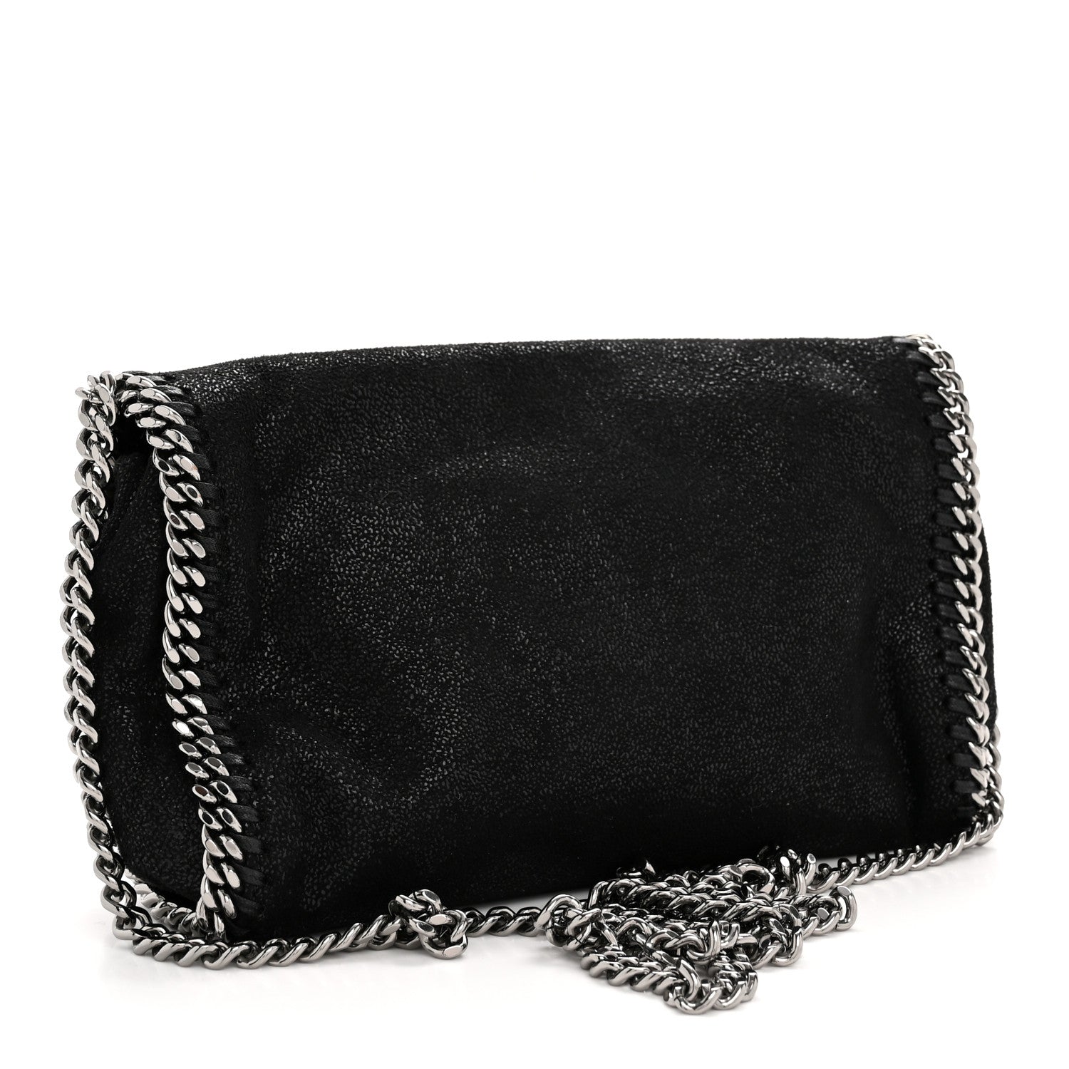 Stella McCartney Shaggy Deer Falabella Crossbody Bag Black 3 of 11