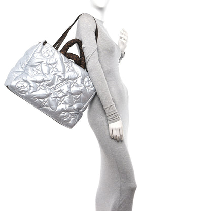 Louis Vuitton Econyl Monogram Pillow Giant Onthego GM Silver 2 of 11