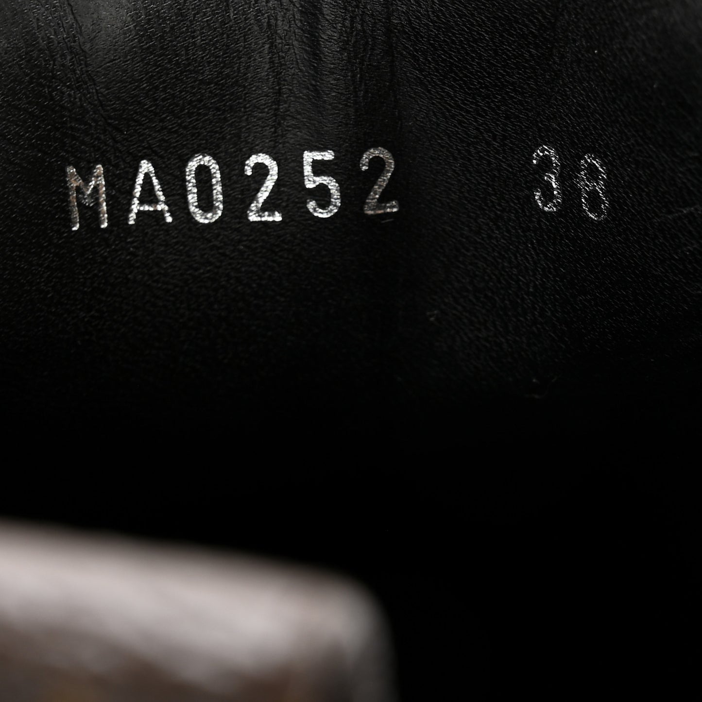 Calfskin Monogram Beaubourg Ankle Boots 38 Black