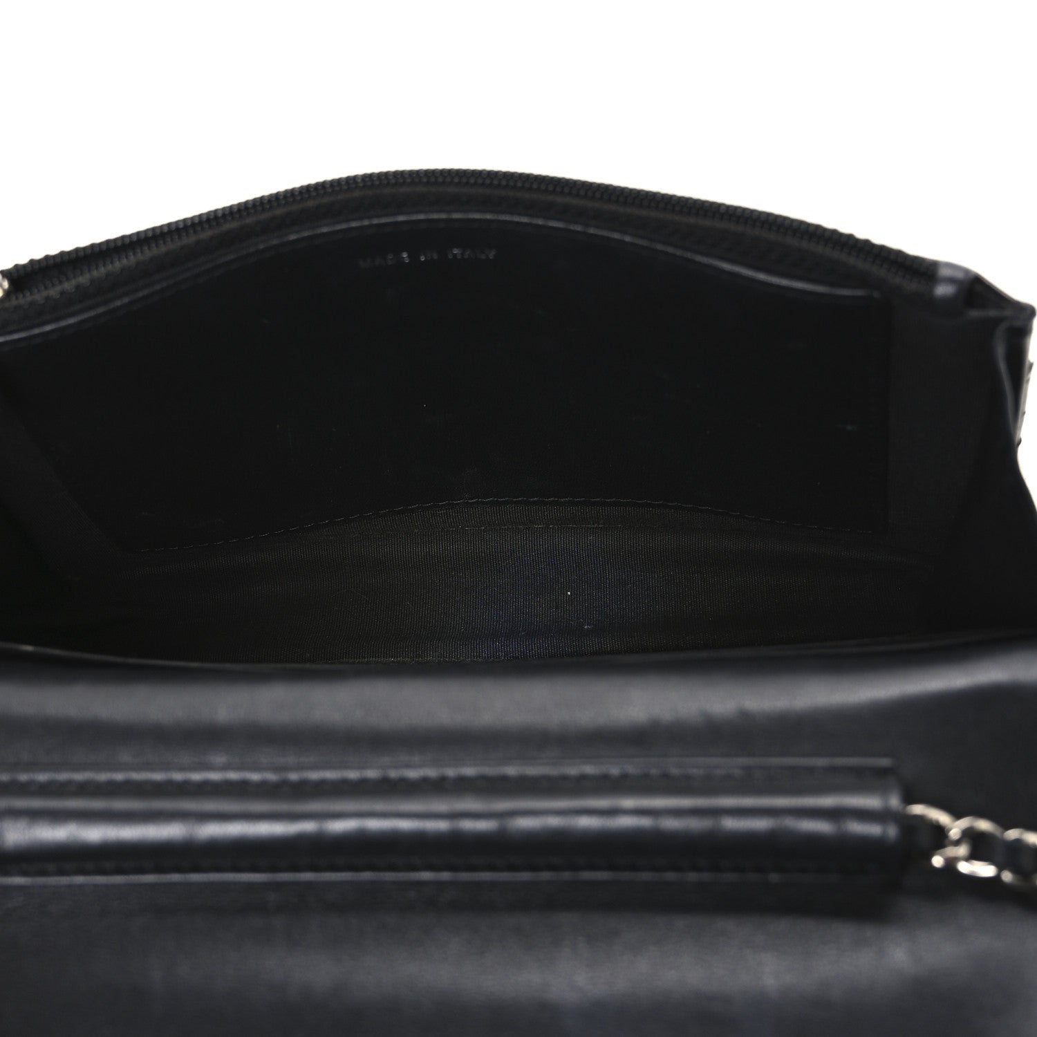 Chanel Patent Quilted Brilliant Wallet On Chain WOC Black 5 of 11