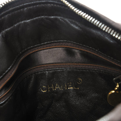 Chanel Suede Quilted Tassel Camera Case Brown 6 of 11