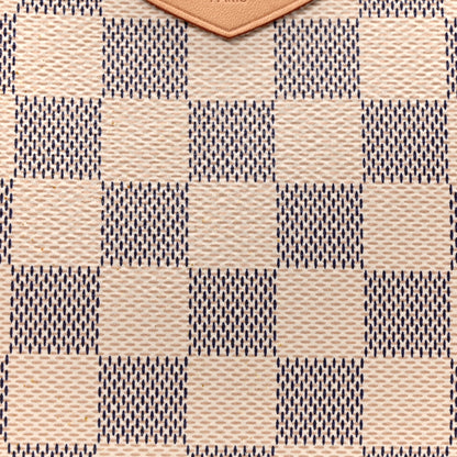 Louis Vuitton Damier Azur Double Zip Pochette 7 of 10