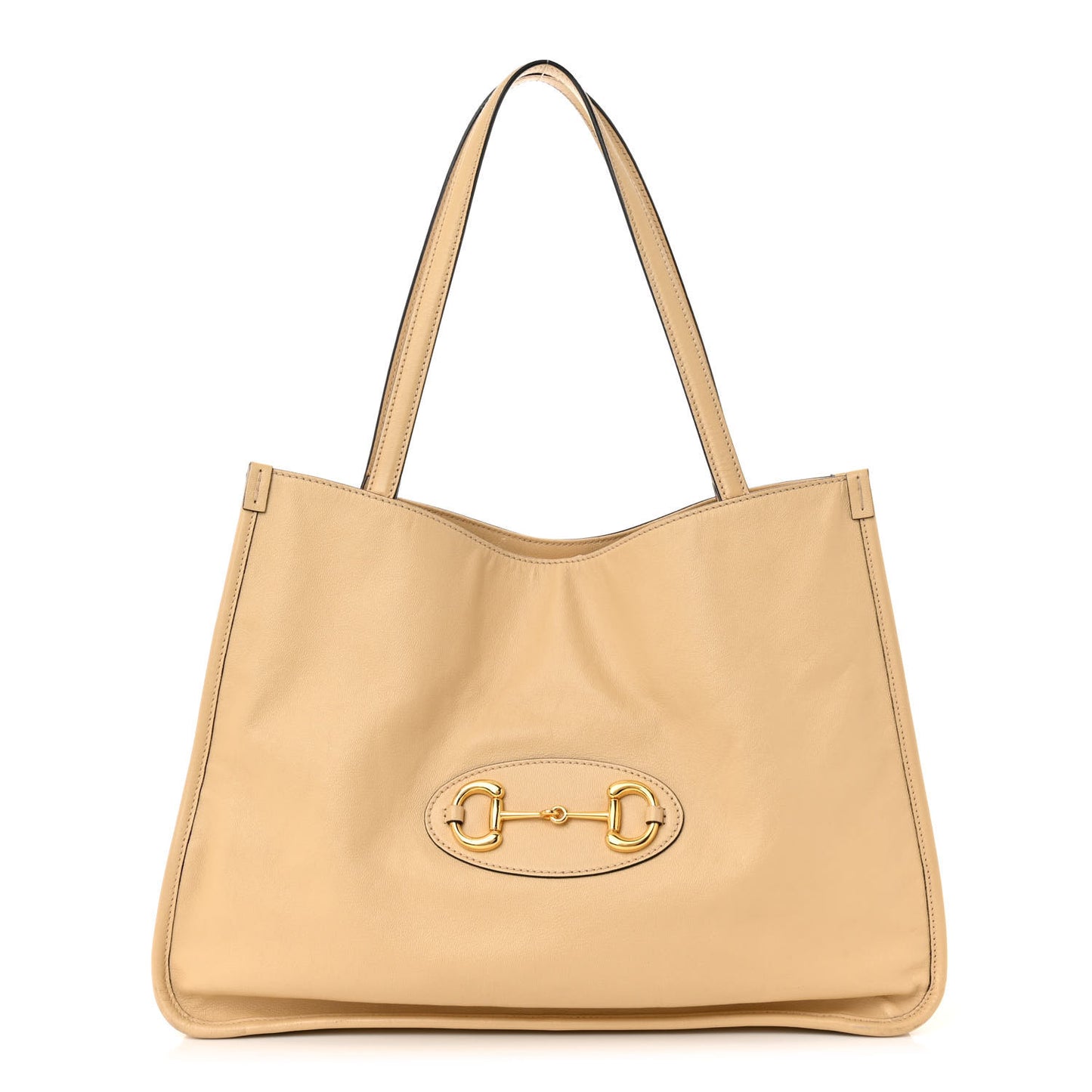 New Sakai Calfskin Lux Horsebit 1955 Tote Bag Bubble Tea