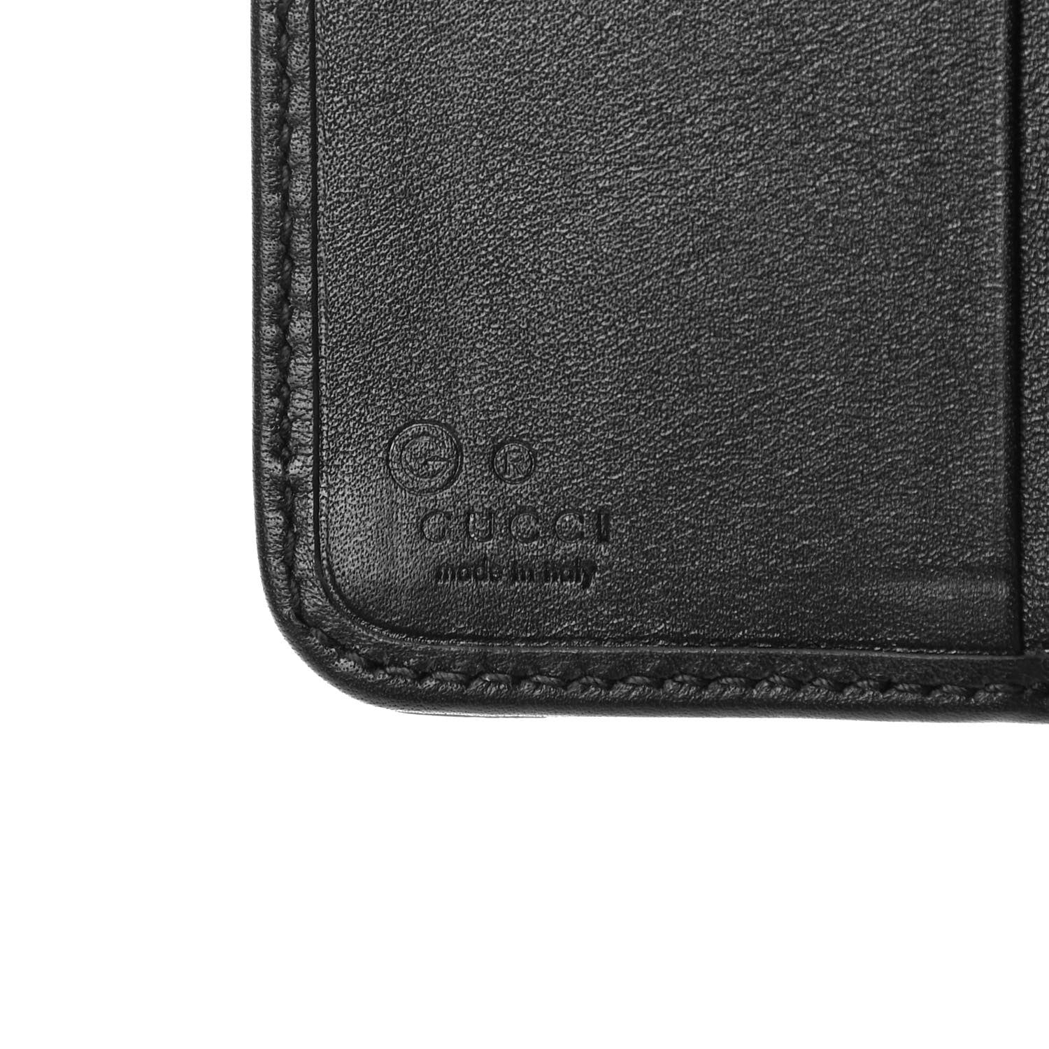 Gucci Soft Microguccissima Continental Zip Wallet Black 7 of 8