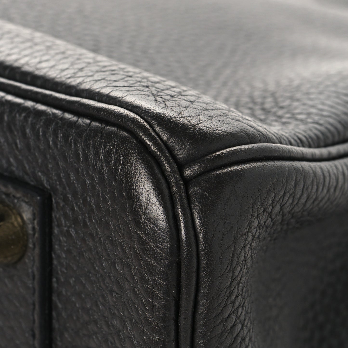 Taurillon Clemence Birkin 35 Black