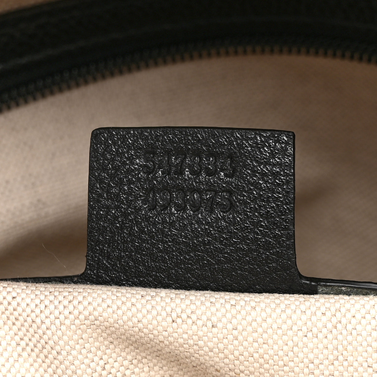 Calfskin Logo Day Backpack Black